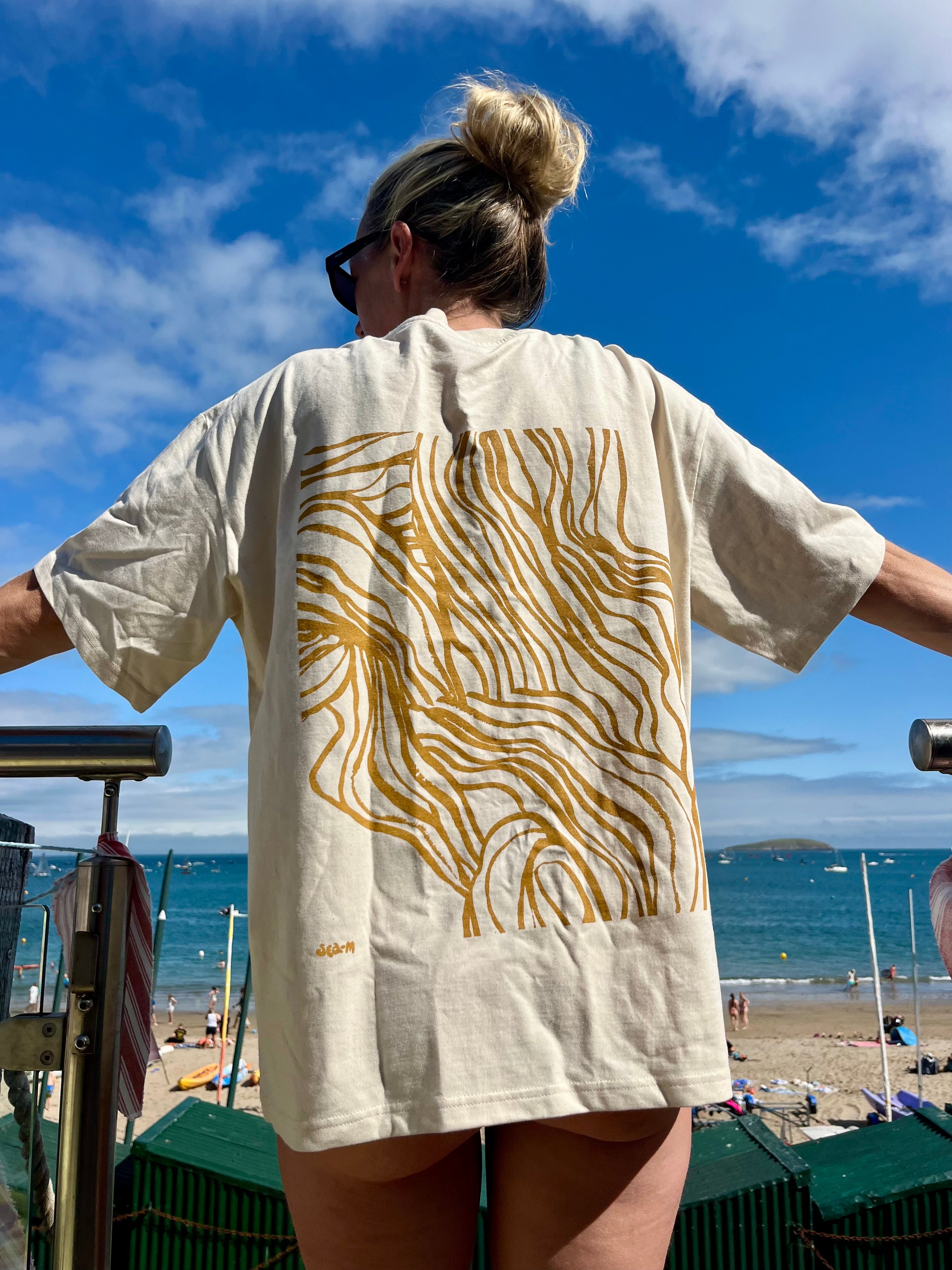 Oversized T-Shirt - Natural Raw