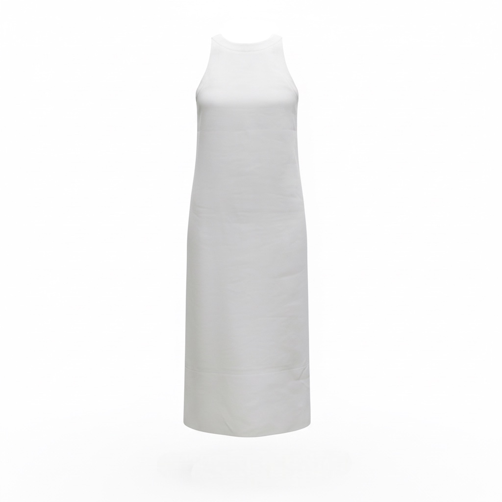 The Midi Aber Dress - Off-White