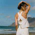 The Bay Tank - Off-White