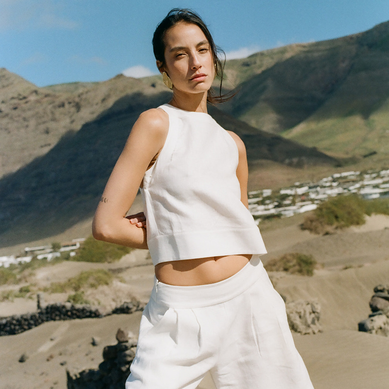 The Bay Tank - Off-White