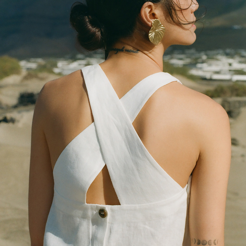 The Bay Tank - Off-White