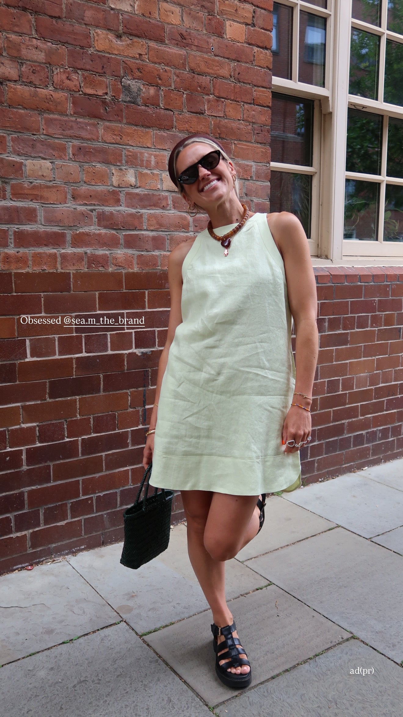 The Mini Aber Dress - Citrus