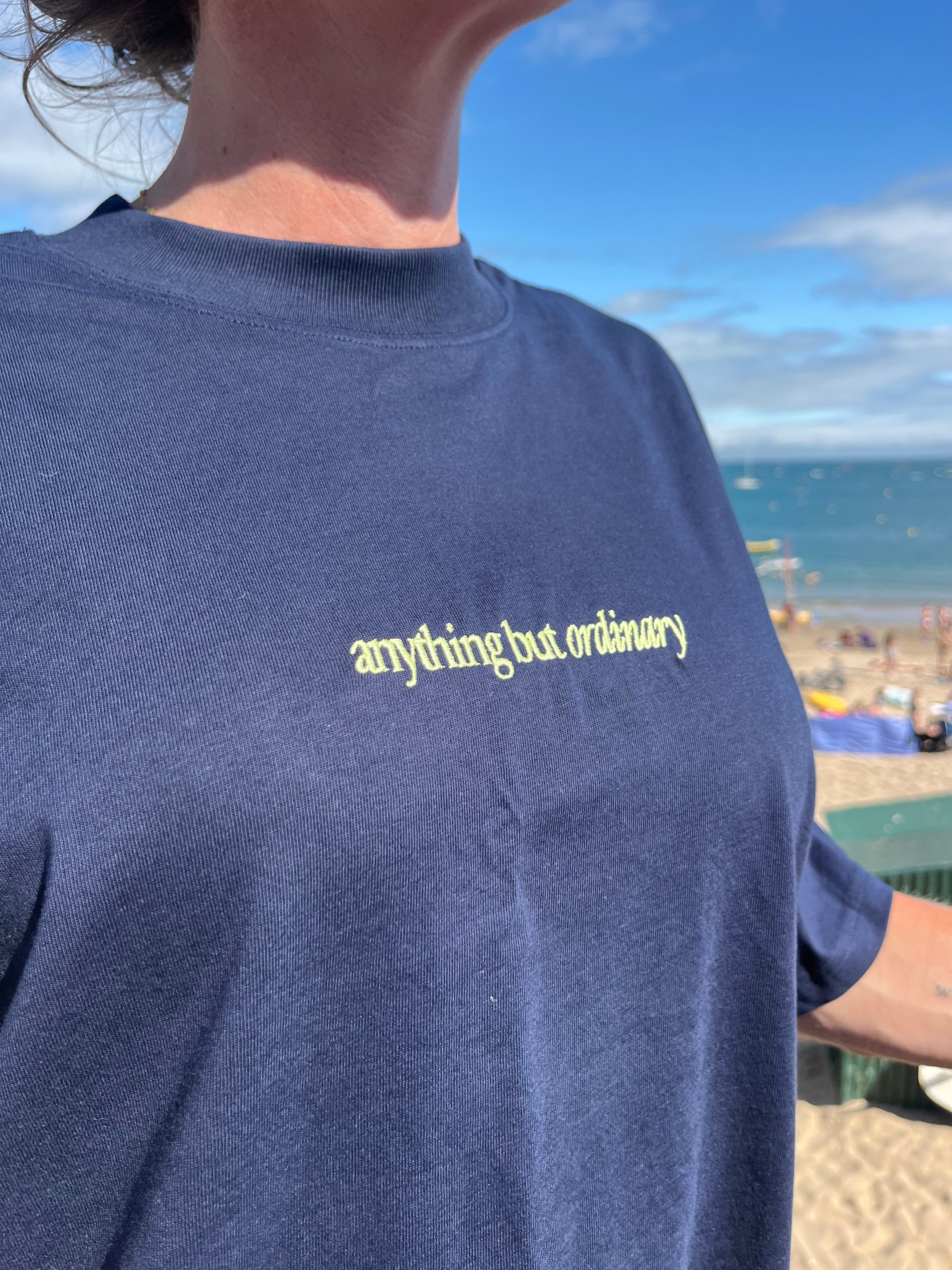 Oversized T-Shirt - French Navy
