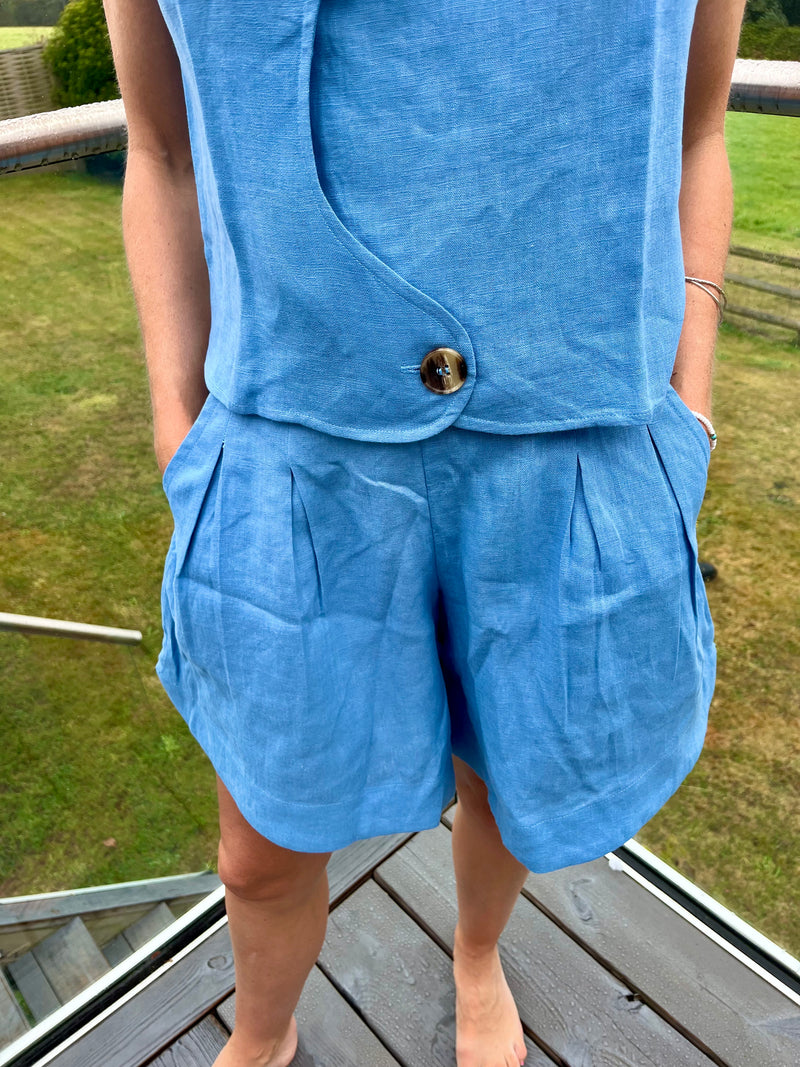 Bermuda Shorts - Cornflower Blue