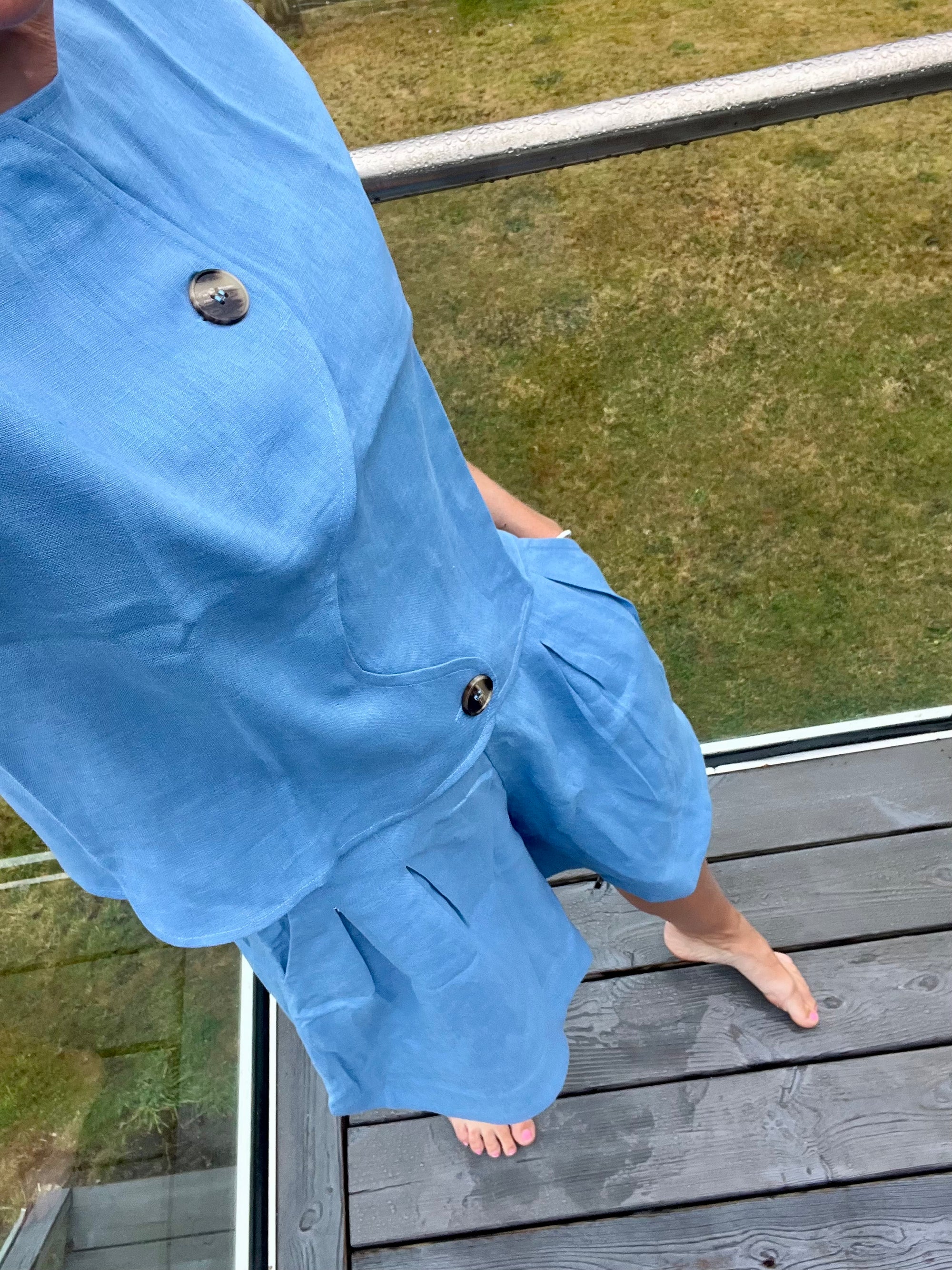 Bermuda Shorts - Cornflower Blue