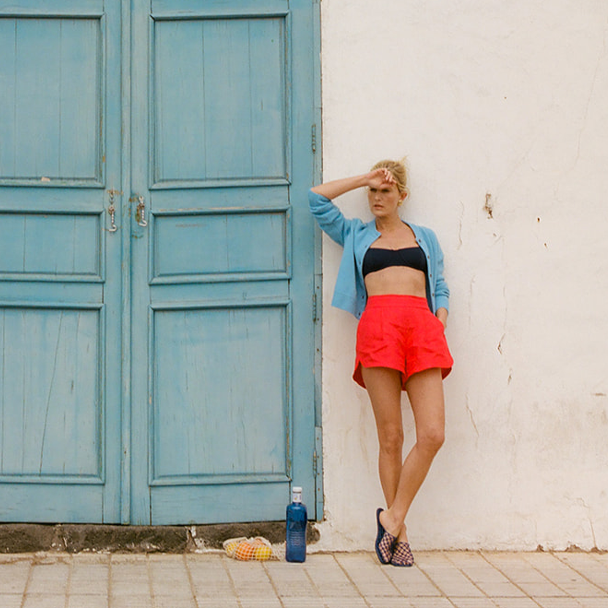 The Jetty Shorts - Tomato Red