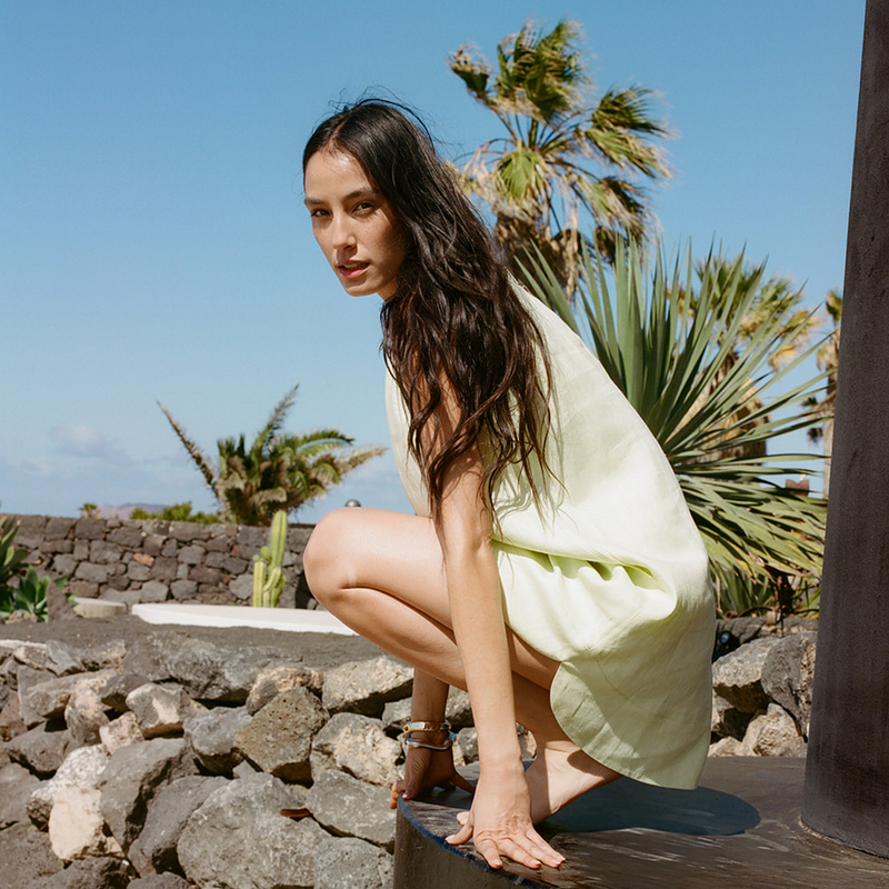 The Mini Aber Dress - Citrus