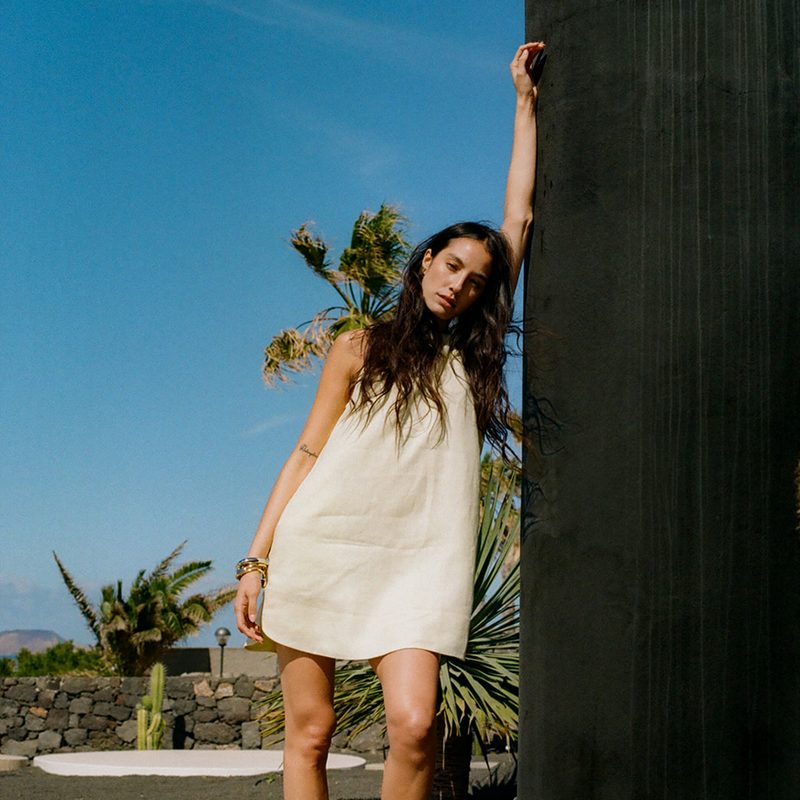 The Mini Aber Dress - Citrus