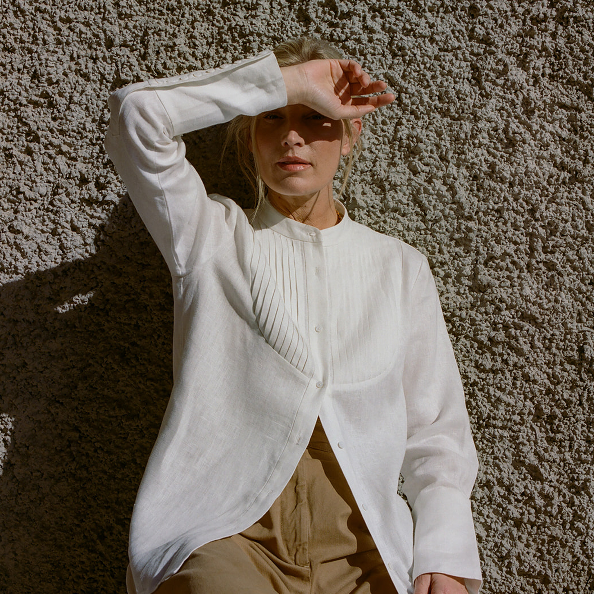 The Porth Shirt - Off-White