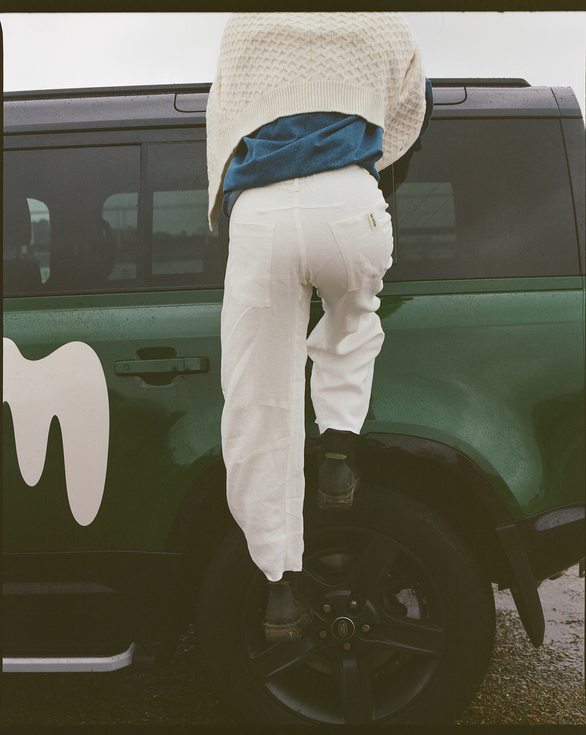 The Cilan Trouser | High-Waisted Barrel-Leg Linen Trousers | Sailcloth