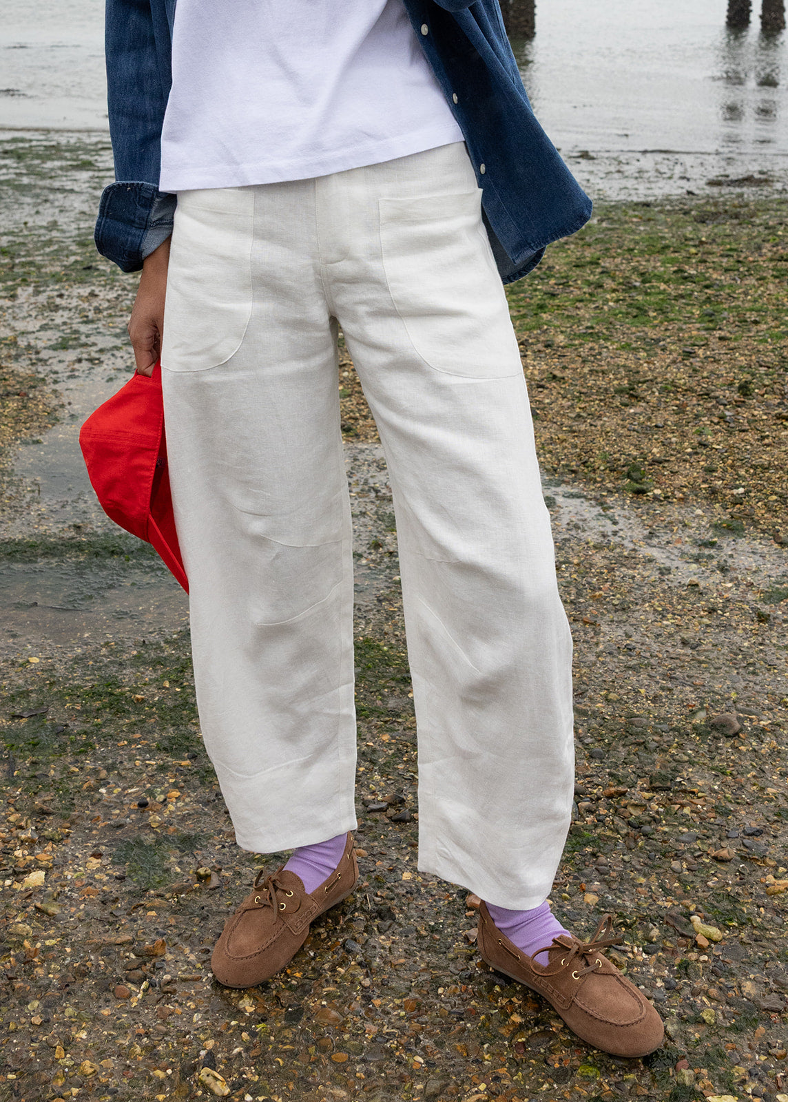 The Cilan Trouser | High-Waisted Barrel-Leg Linen Trousers | Sailcloth