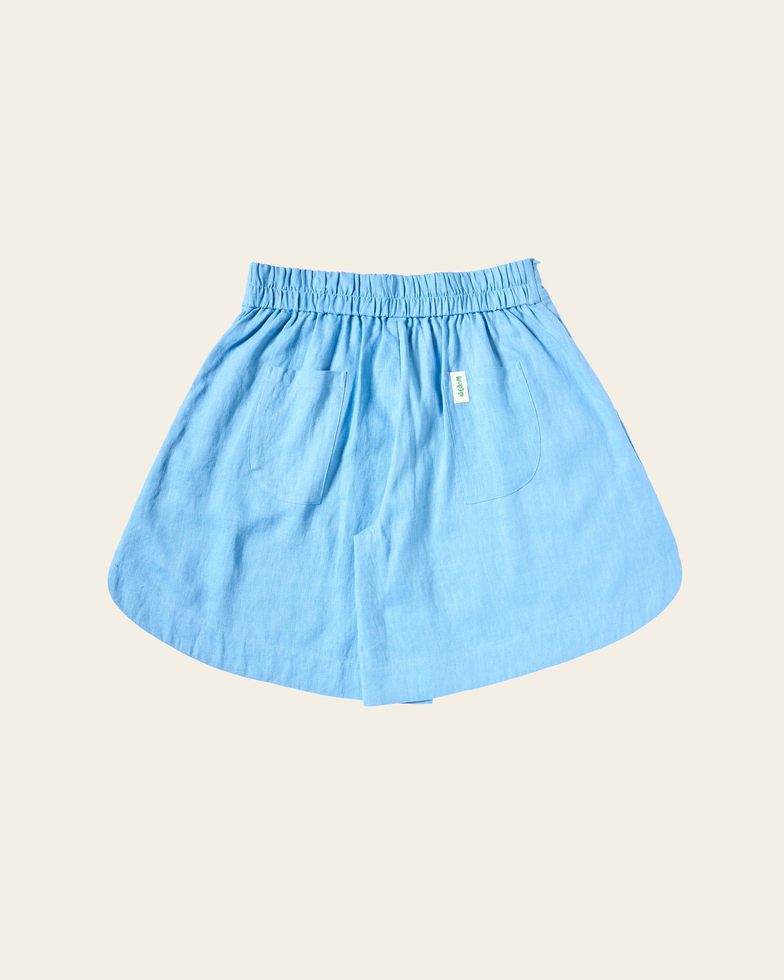 Bermuda Set - Cornflower Blue Linen