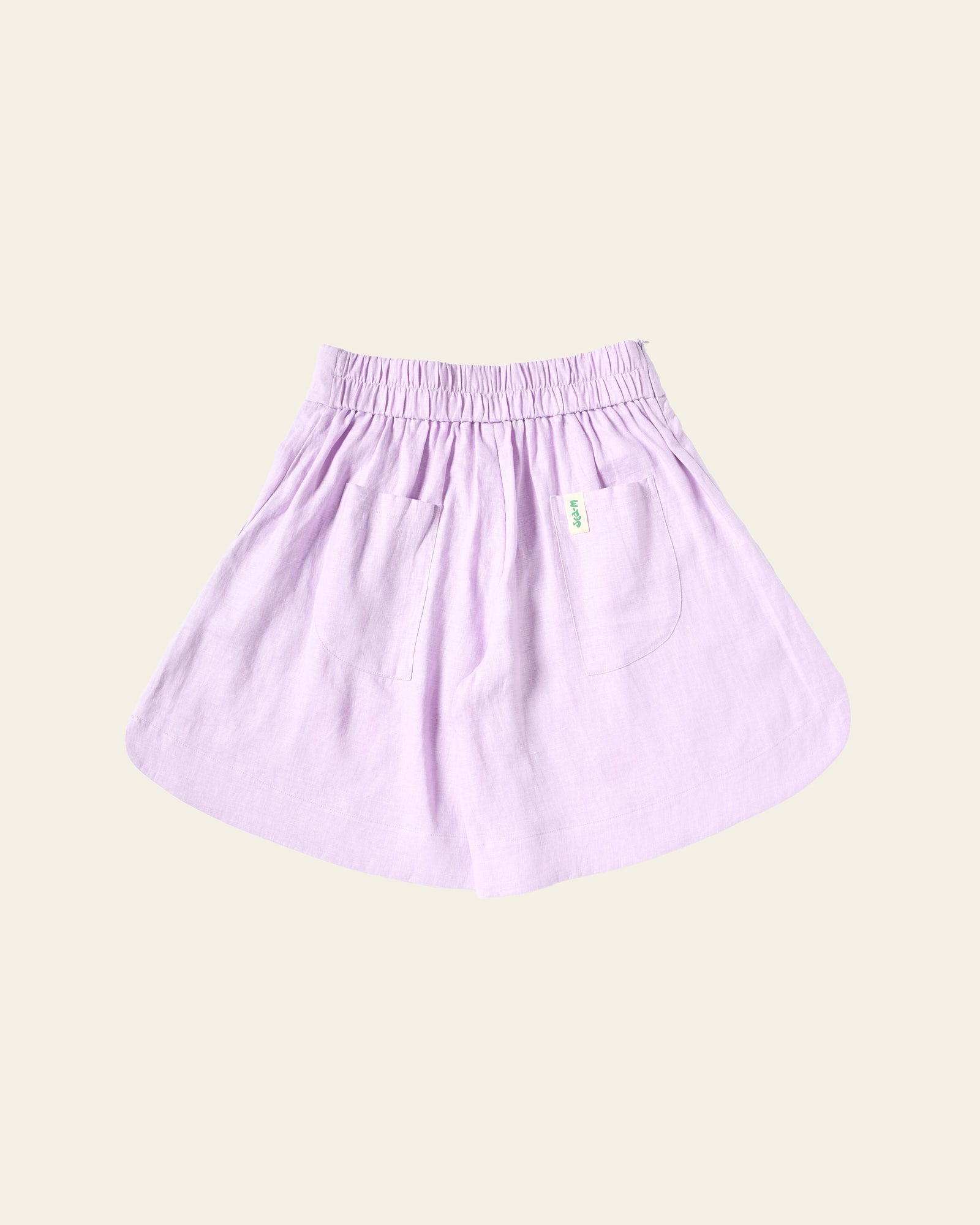 Bermuda Set - Pale Lilac Linen