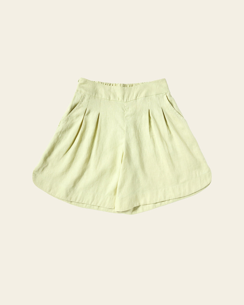 Bermuda Shorts - Matcha Green