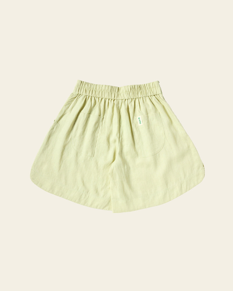 Bermuda Shorts - Matcha Green