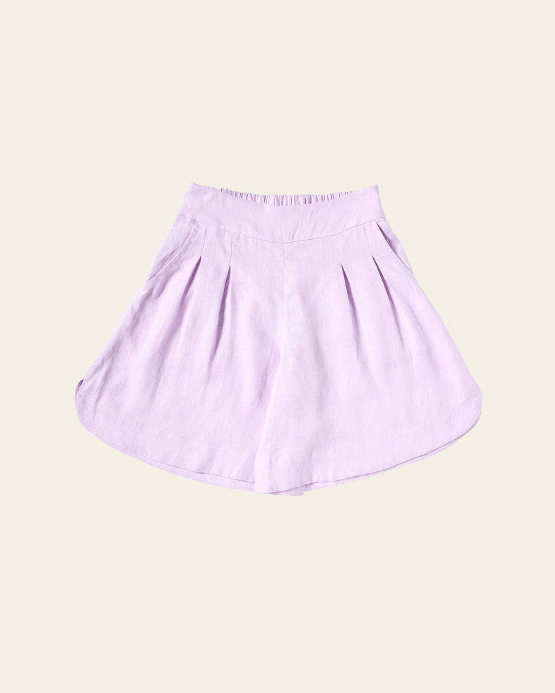 Bermuda Shorts - Pale Lilac