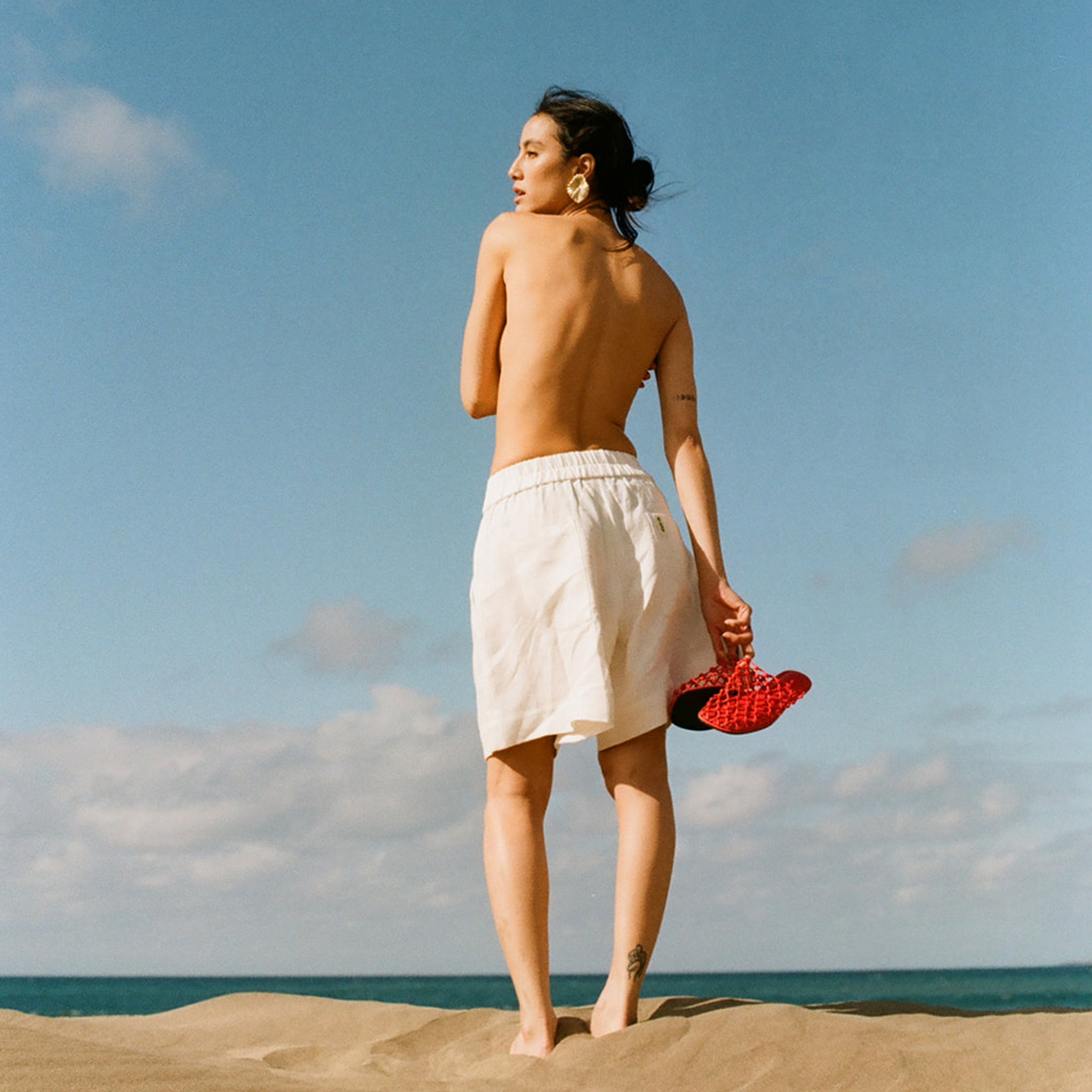 The Tide Shorts - Off-White - *Gone (for now). Back End of July — Get on The List.*