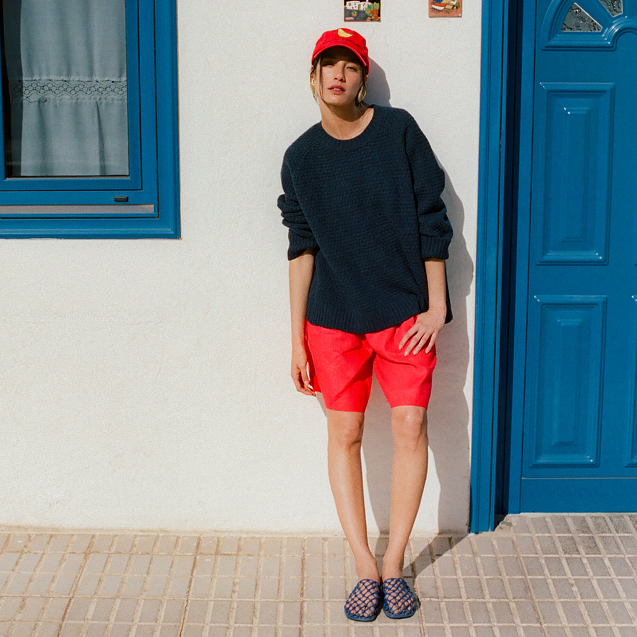 The Tide Shorts - Tomato Red