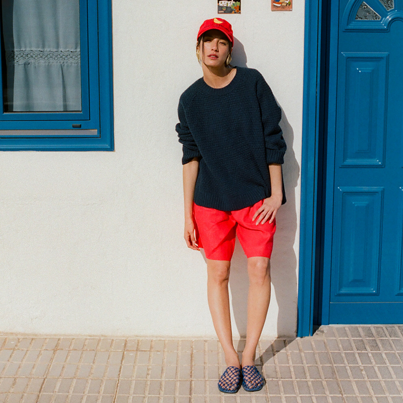 The Tide Shorts - Tomato Red