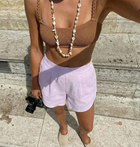 Runner Shorts - Pale Lilac