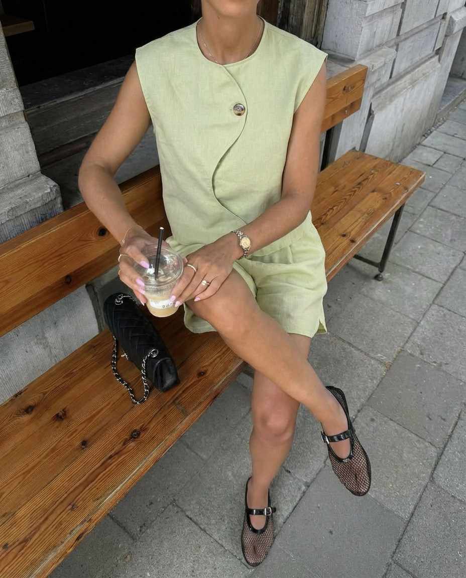 Runner Shorts - Matcha Green